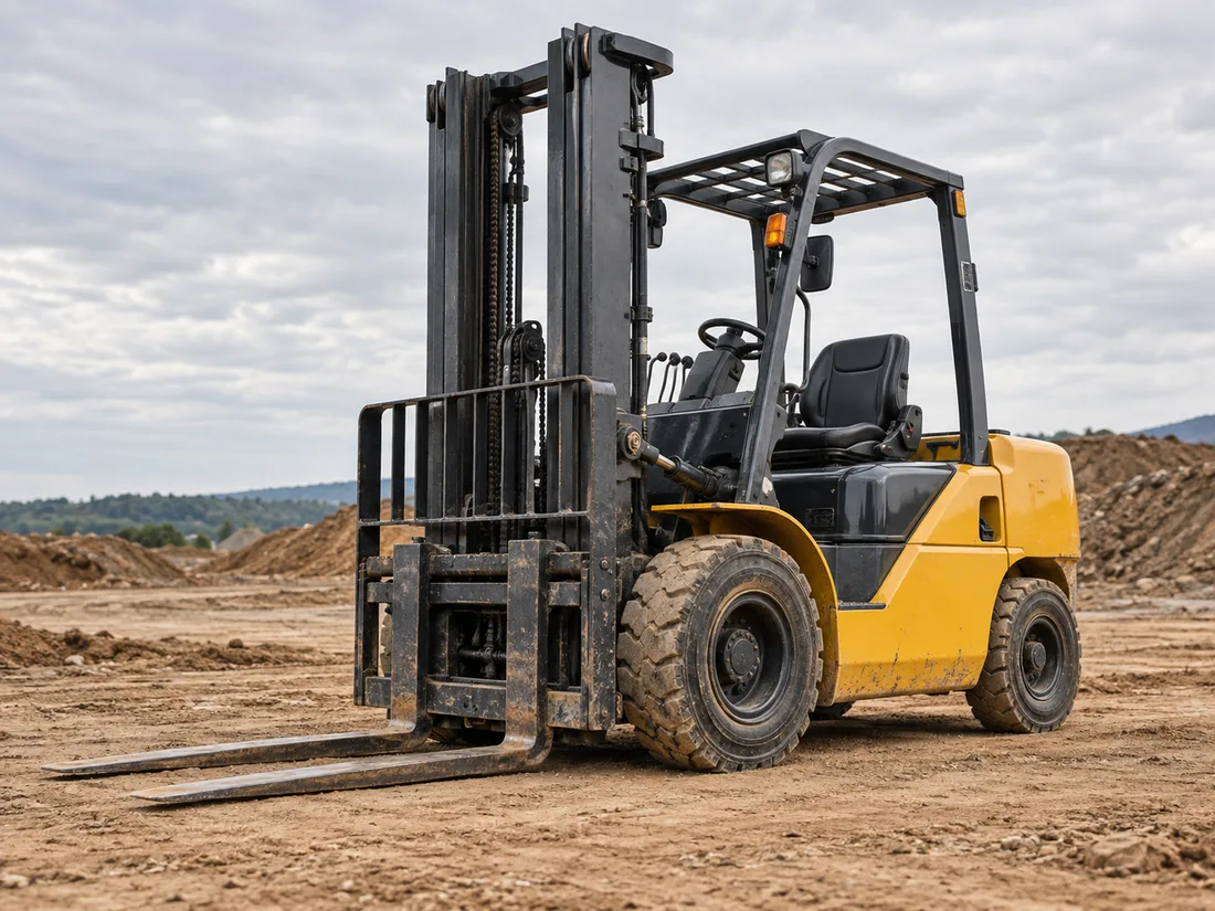 Carrello Elevatore pronto per cantieri nel livornese Carrello Elevatore pronto per cantieri nel livornese